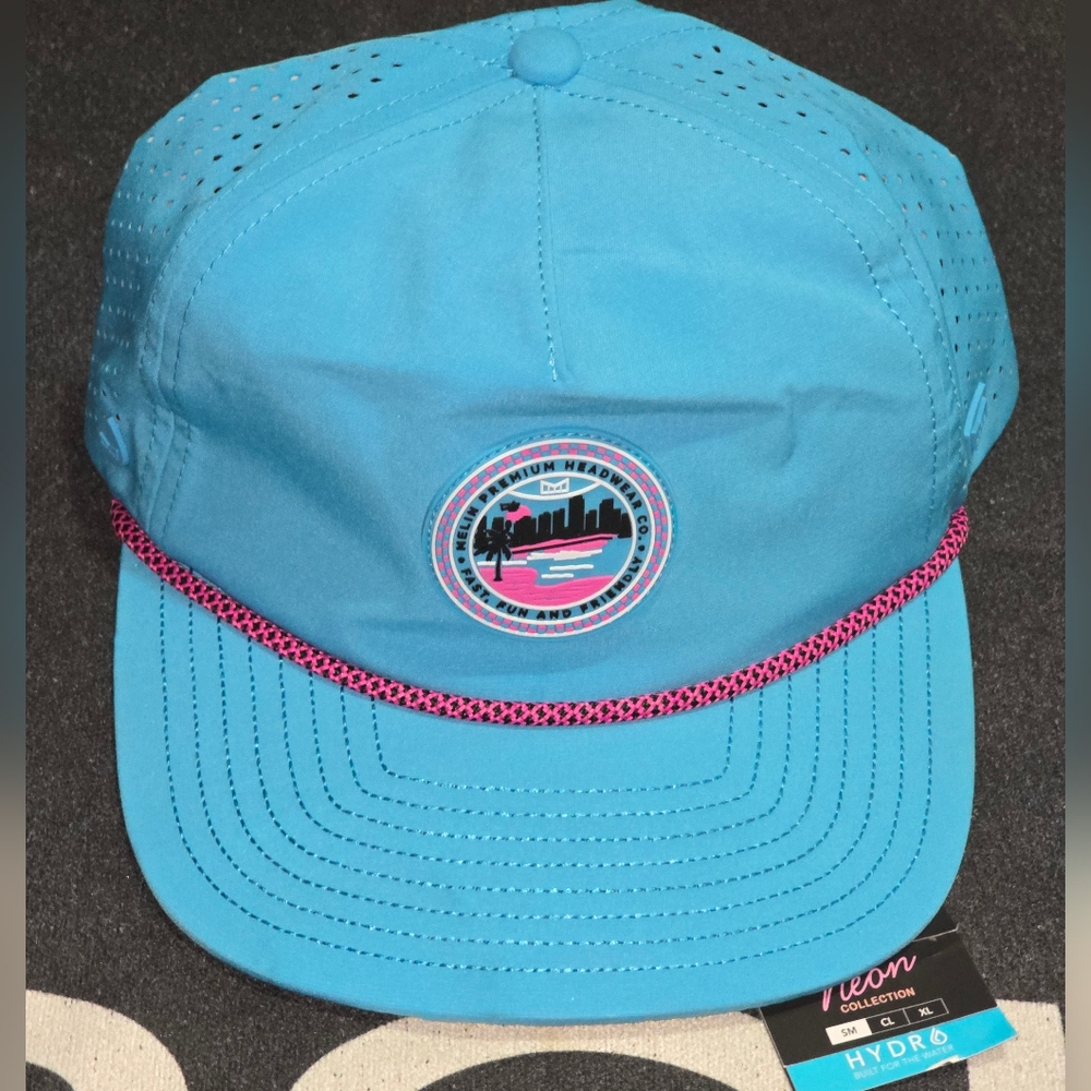 Melin Hydro Coronado Blue Neon Small Size Hat